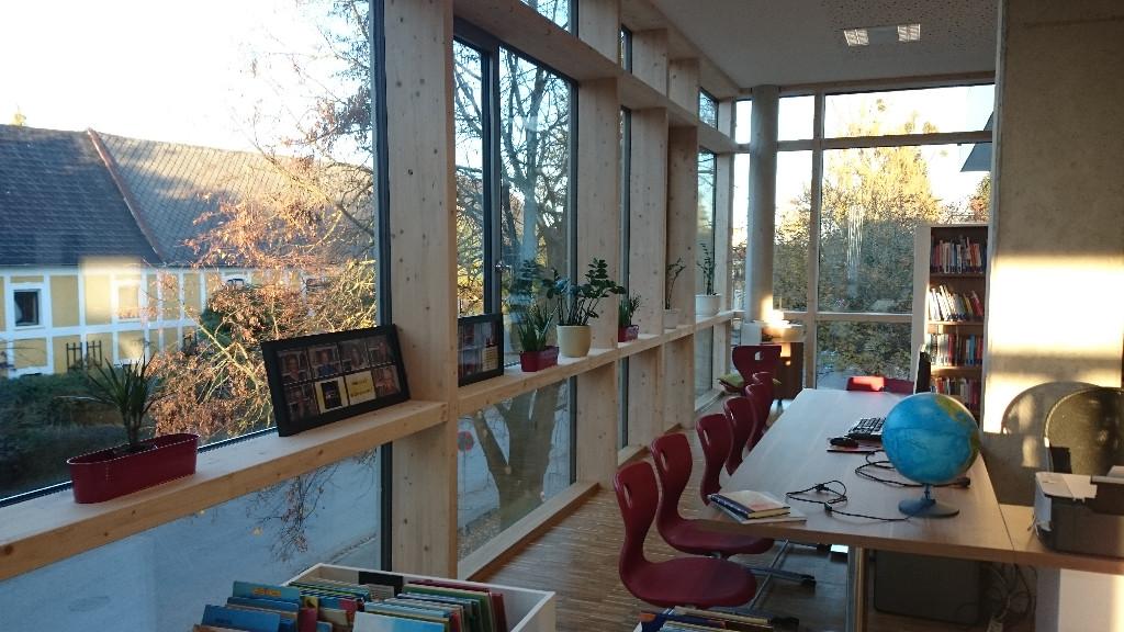 Innenansicht Bibliothek Kronstorf
