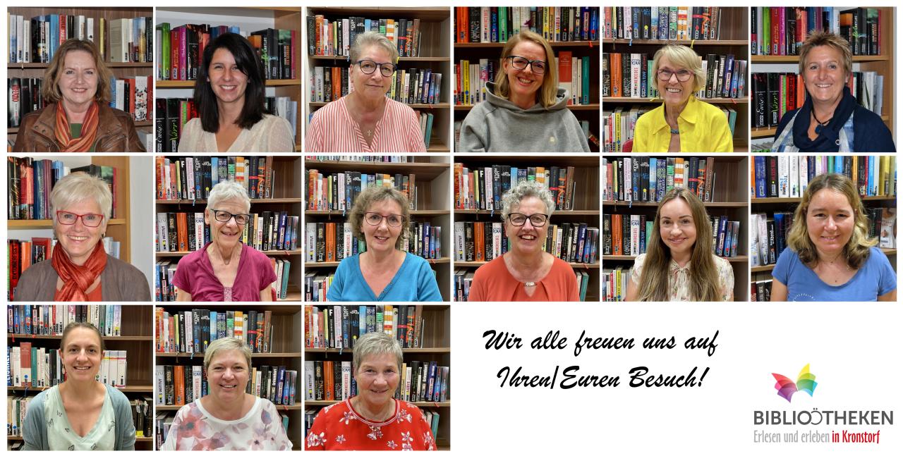 Team der Öffentlichen Bibliothek Kronstorf